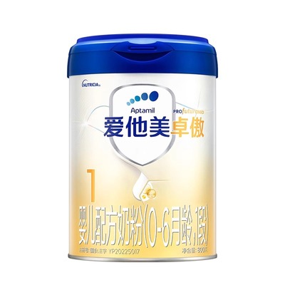 爱他美卓傲1段奶粉婴儿配方奶粉宝宝牛奶粉一段 800g官方授权正品