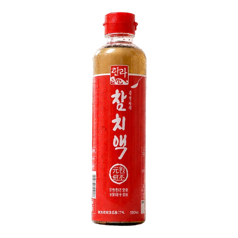 Hallafood汉拿金枪鱼鱼露金标浓缩鲔鱼原汁500ml韩国原味发酵精华