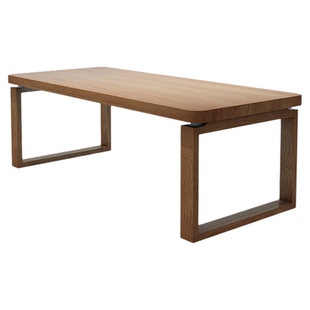 客厅开放式书房大板桌家用书桌去客厅化图书馆亲子学习大长桌实木