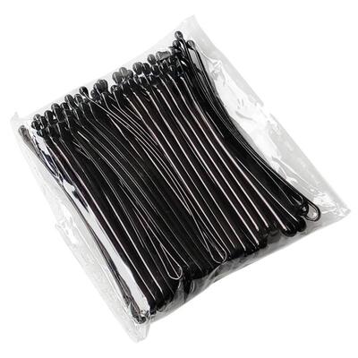 黑色加粗钢丝弧形发夹影楼盘发