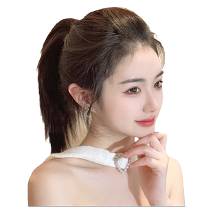 加厚假发片女头顶真发垫发片高颅顶神器增发量蓬松假发贴片垫发根