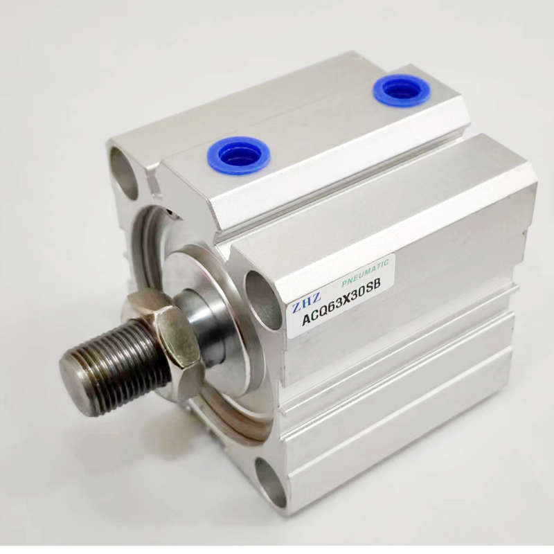 薄型小型气动气缸ACQ40X5X10X15X20X25X30X35X40X50X75X80X100S-B