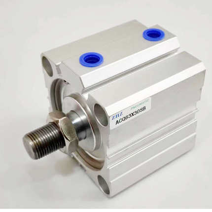 薄型小型气动气缸ACQ40X5X10X15X20X25X30X35X40X50X75X80X100S-B