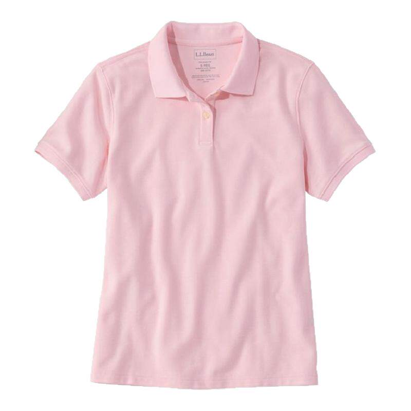 L.L. Bean宾恩女士POLO衫高尔夫球衫T恤短袖半截袖棉质透气夏季