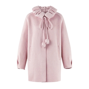 MISSCOCOON可可尼毛呢外套女款2025秋冬新款A版型100%绵羊毛大衣