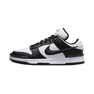 耐克/Nike Dunk Low Twist 舒适百搭低帮女款黑白板鞋 DZ2794-001