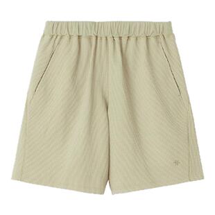 Goldwin夏季SOLOTEX华夫格短裤抗菌速干防晒男女同款