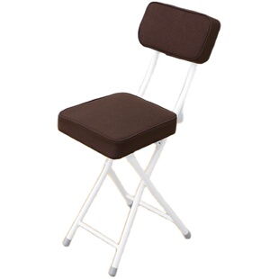 YSF简易折叠餐椅方形化妆椅书房休闲椅宿舍学生椅靠背折叠椅子