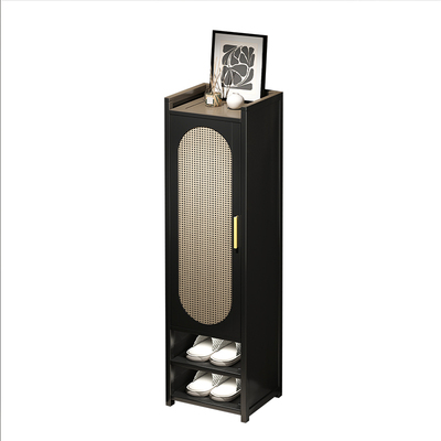 无需安装打开即用带门防尘鞋架