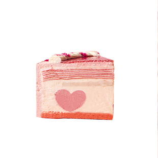 AQIN阿钦情人节爱心蛋糕法甜浪漫蛋糕动物奶油男女友老婆纪念日