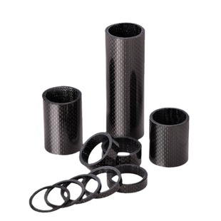 山地自行车前叉碗组增高垫圈碳纤维28.6mm公路车折叠车把立垫圈