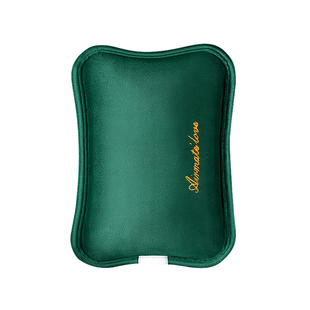 艾美特热水袋充电款暖水袋电热宝暖手宝暖宝毛绒可爱被窝防爆正品