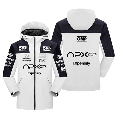 电影F1狂飙飞车赛车APXGP冲锋衣