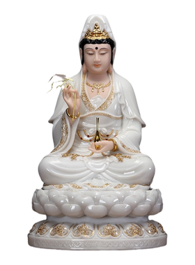 汉白玉观音佛像地藏释迦娑婆三圣