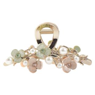 2025年新款中号抓夹女高级感洋气头饰精致后脑勺发夹半扎发发抓