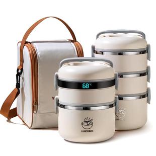 多层保温饭盒上班族大容量成人便当盒餐盒食堂打包送饭桶2025新款