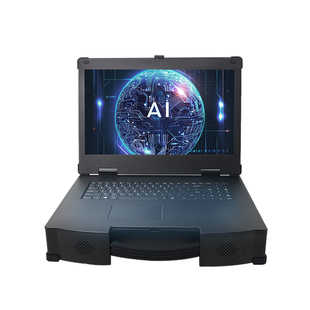 研涛三防加固笔记本RTX4090m移动图形工作站便携式AI工控计算机