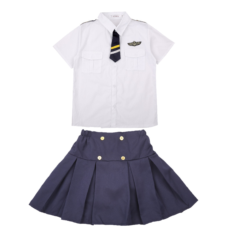 六一兒童空軍飛行員服裝海軍小警察演出服幼兒園運(yùn)動(dòng)合唱會(huì)表演服