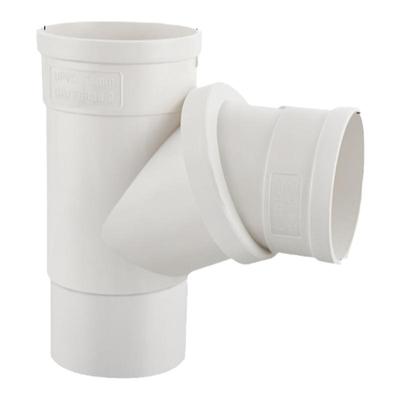 pvc三通可旋转排水管配件接头