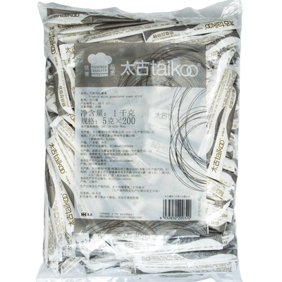 太古独立包装白砂糖5g×200条