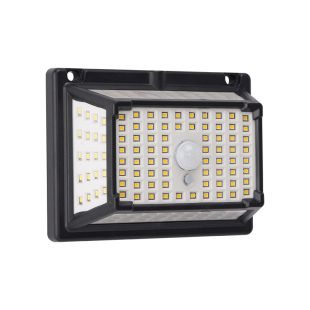 太阳能户外照明夹子灯庭院家用阳台防水led路灯室外人体感应壁灯