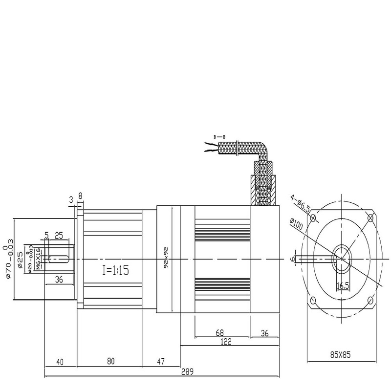 BLB92-A-24无刷直流防爆电机厂家直销包邮