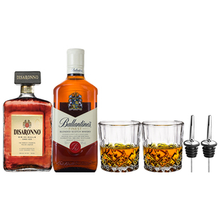 百龄坛叛教父！百龄坛特醇威士忌+帝萨诺利口酒鸡尾酒调酒套餐