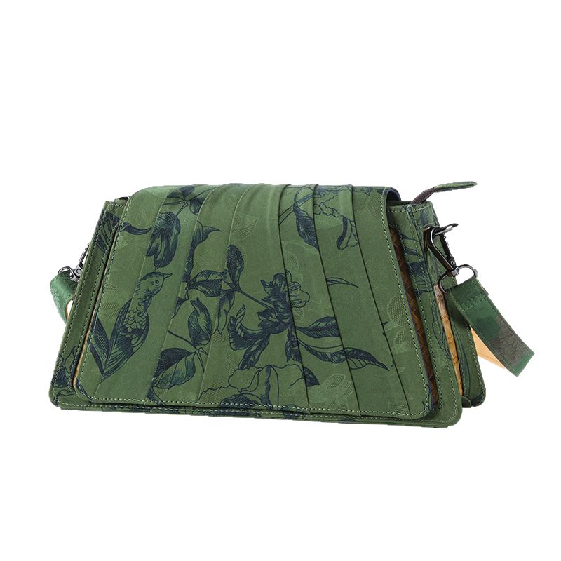 香云纱手工竹编包斜挎包文艺女包
