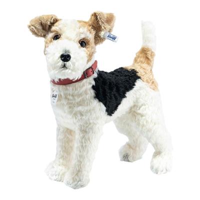 德国Steiff史戴芙收藏开放猎狐梗犬毛绒玩具玩偶娃娃公仔生日礼物