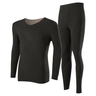 天蚕保暖内衣男士德绒无痕自发热羊毛蚕丝保暖衣冬秋衣秋裤女套装