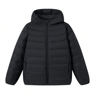 【26春新品】波司登儿童羽绒服女童排骨条羽绒服轻薄连帽大童外套