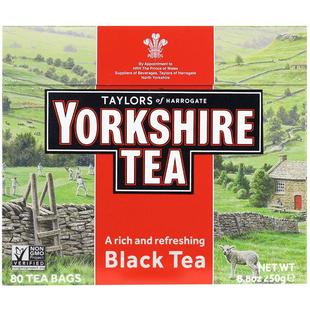 约克郡茶英国泰勒茶taylors约克夏红茶yorkshire tea英式经典茶包