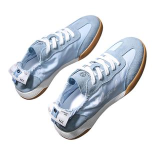 透气软底芭蕾德训鞋阿甘鞋女款2026夏季新款百搭休闲薄款小白女鞋