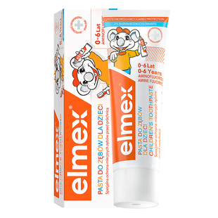 elmex艾美适奥拉氟宝宝3-6-12岁含氟儿童牙膏