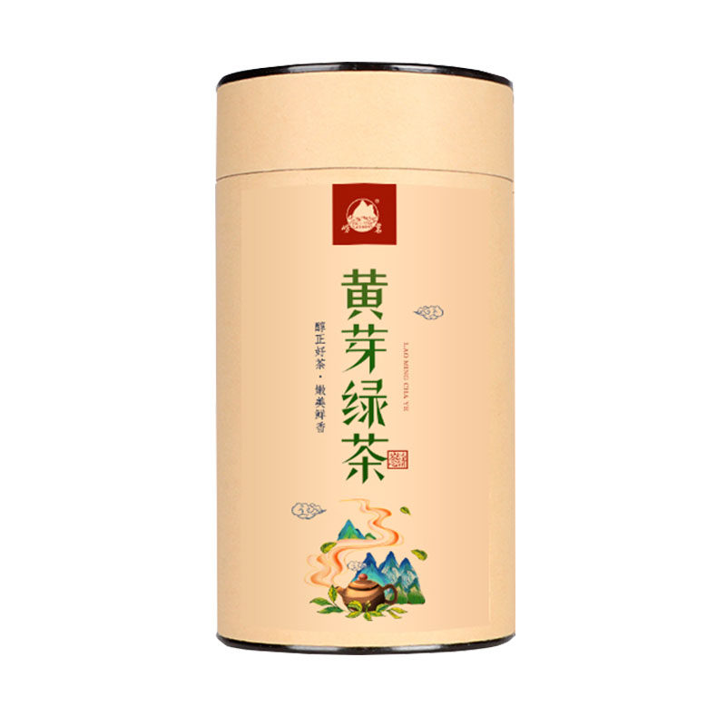 崂茗黄芽绿茶明前嫩芽茶叶