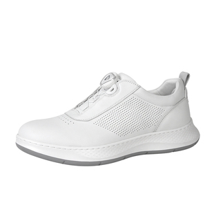 奥勒伦2025夏季新款透气男鞋真皮软底轻便减震户外男款运动休闲鞋