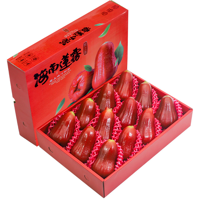 顺丰次日达丨黑金刚莲雾5斤特大