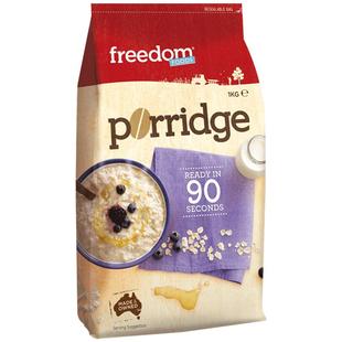 澳菲顿燕麦片澳洲原装进口freedom麦片1kg早餐冲饮澳大利亚燕麦