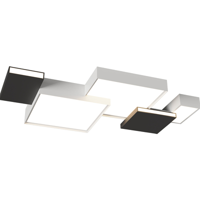 客厅灯大气高级感方块组合护眼灯