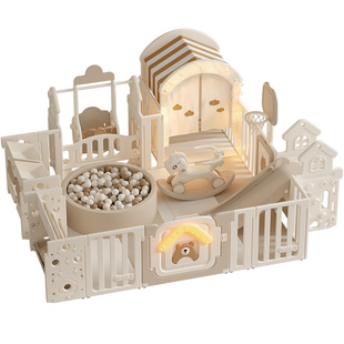 卡巴鲁小房子儿童游戏围栏地上婴儿防护栏客厅家用爬行垫宝宝室内