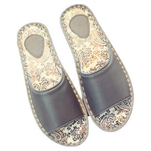 海宁头层牛皮拖鞋居家夏季男木地板室内防滑真皮拖鞋家居女凉拖鞋