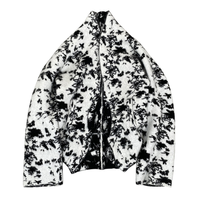 “精选羊毛海马毛”披肩外套