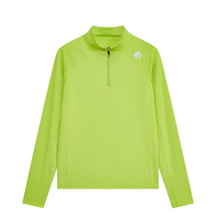 诺帝卡儿童速干衣女童长袖t恤2026新款男大童半拉链薄款户外防晒