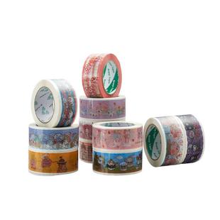 卡通可爱彩色印花封箱胶带家居装饰胶布快递打包封口胶带少女胶带