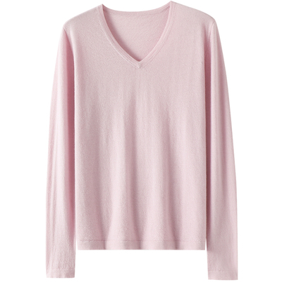 启超官方高端100%纯山羊绒衫