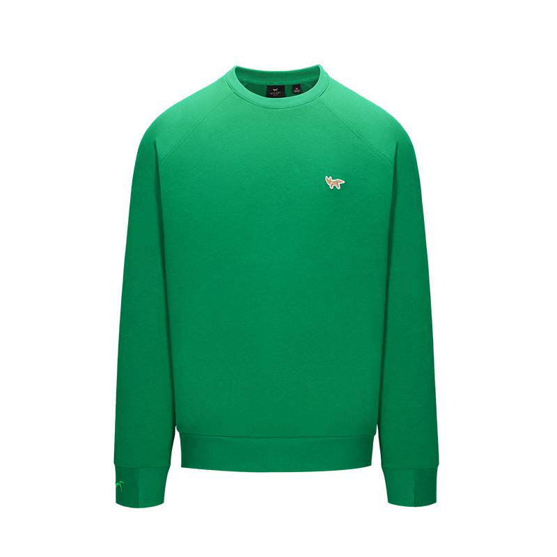 Wolsey新款秋季卫衣男圆领情侣卫衣套头运动上衣