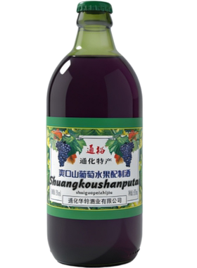 通裕吉林通化爽口山葡萄果酒