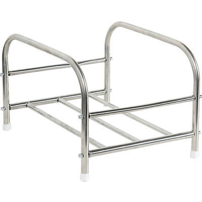 不锈钢脸盆架浴室落地脸盆收纳架卫生间放盆架宝宝洗澡盆架子厕所