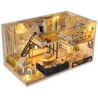diy手工小屋微縮模型生日禮物女