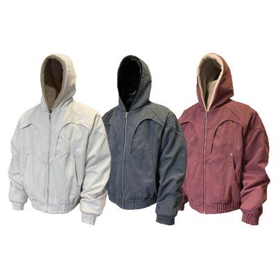 GOOANGUAN冬季座山雕加绒外套